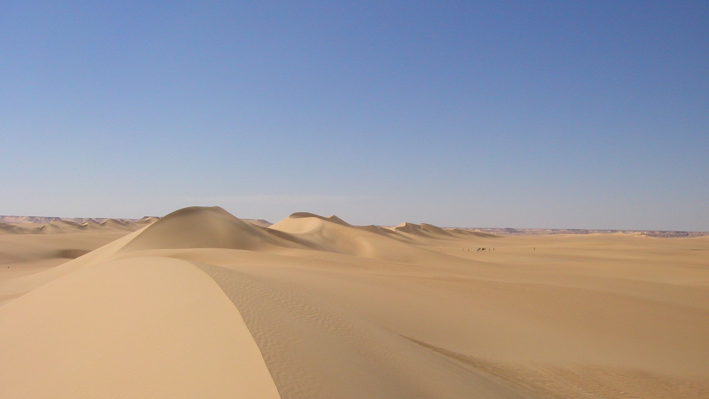 Méditation Mindfulness désert caravanes sable dunes